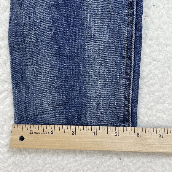 Kut From The Kloth Jeans Womens Sz 4 Blue Juliet Slouchy Boyfriend Distressed - Picture 10 of 13